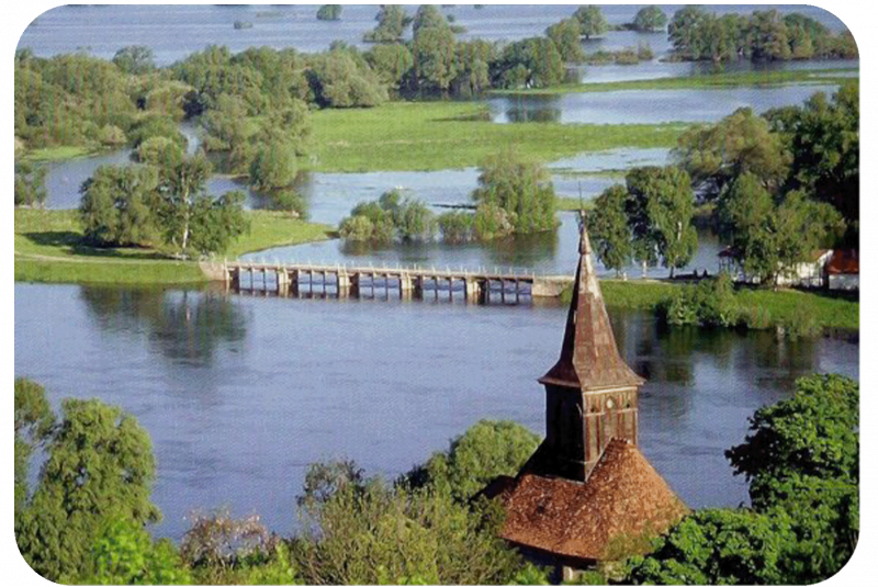 Dorf Zaton in Polen Dorf Zaton in Polen